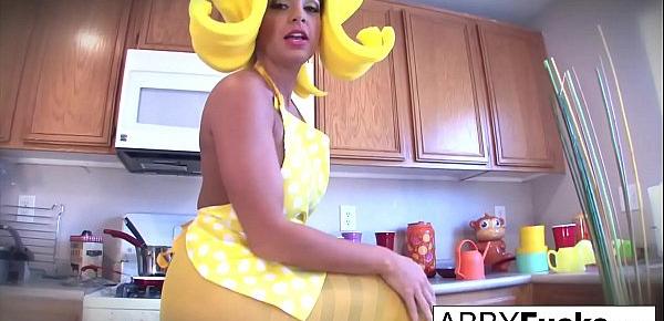  Surreal Kitchen dress up with Abigail and her giant cucumber!